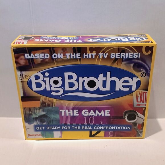 Vintage Big Brother The Game-Pressman Toys-2000-Based On TV Show-Complete - Picture 1 of 11